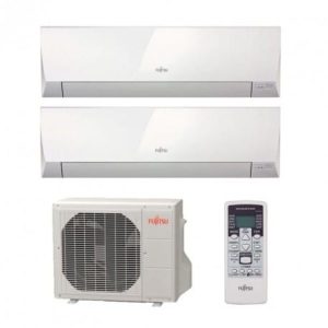 Fujitsu Multisplit 2×1 AOY40 UI-KB + ASY20MI-KMCC + ASY20MI-KMCC (WIFI INCLUIDO)